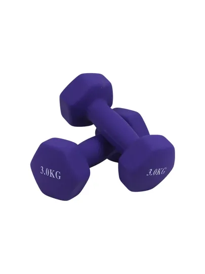 Гантели General Fitness 0.5–2 кг пара – для дома, фитнеса и спортивных тренировок