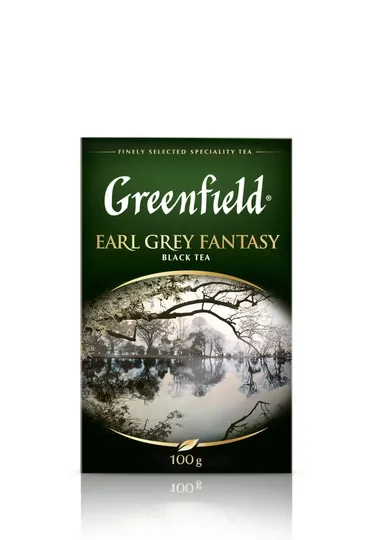 Чай чёрный Greenfield Earl Grey Fantasy, листовой, 100 г