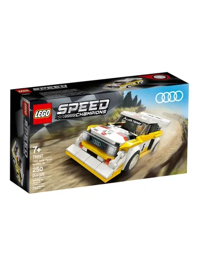 Конструктор LEGO Speed Champions 76897 1985 Audi Sport Quattro S1, 250 деталей
