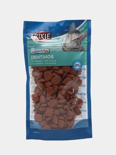 Лакомство для кошек TRIXIE Dentinos 4266, 50 г — TRIXIE-4266