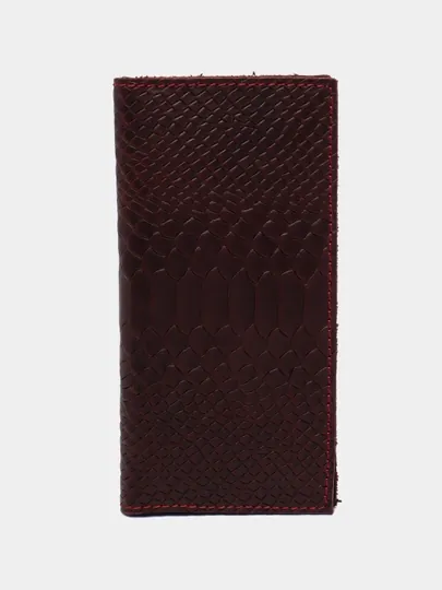 Мужское портмоне Black Gator, из натуральной кожи, классик