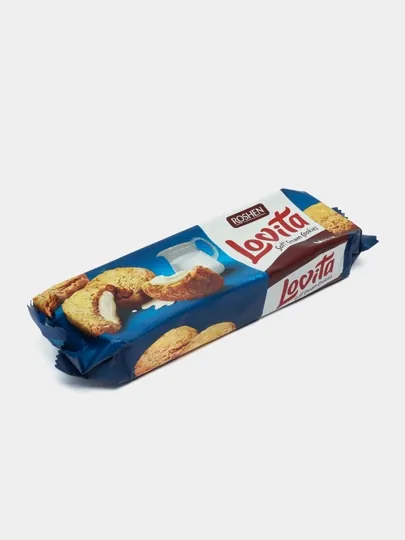 Печенье сдобное Roshen Milk Lovita, 127 г