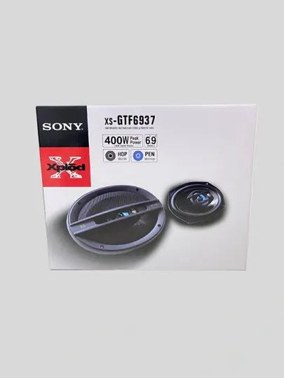Автомобильные колонки Sony XS-GTF6937, 3-полосная коаксиальная акустика 6x9. дюймов 400 Вт