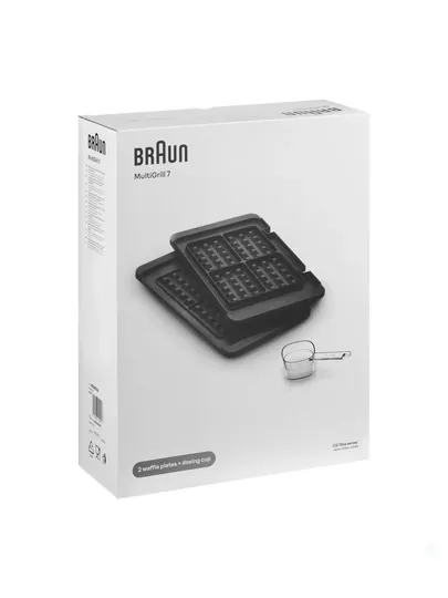 Набор пластин для вафель Braun BRSK004 для гриля MultiGrill 7