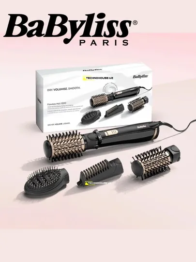 Вращающаяся щетка фен-стайлер Babyliss AS964ROE