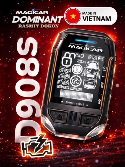 Автомобильная сигнализация Dominator Magicar, с дистанционным управлением, D908S