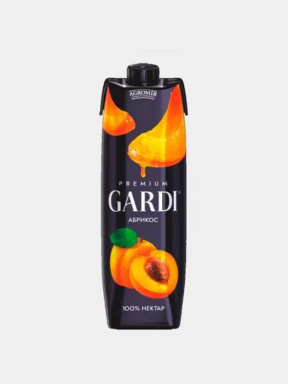 Нектар абрикосовый с добавлением яблока GARDI, 1L