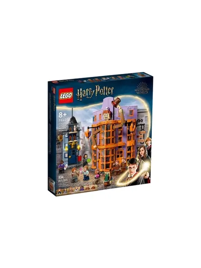 Конструктор LEGO Harry Potter 76422 Косой переулок: Магазин Уизли, 834 детали