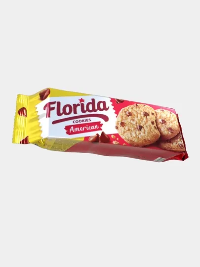 Печенье Crafers Florida American ( Квадро пакет)  (180gr)
