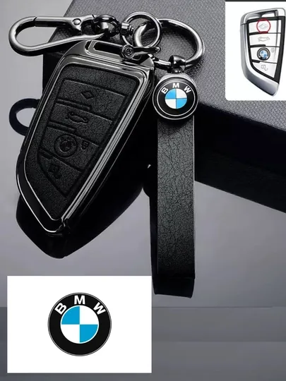 Металлический Чехол для автомобильных ключей BMW — 77CASES-BMWPMC3-ЧЕРН