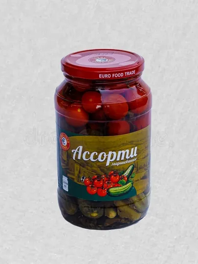 Ассорти маринованные Eurofood-Trade, 1000 мл