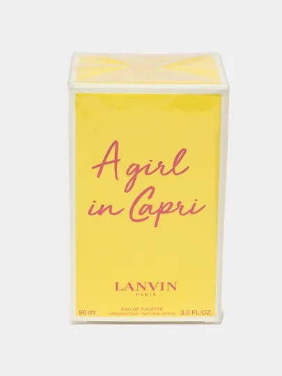 A Girl In Capri Lanvin , Франция 90 мл, туалетная вода