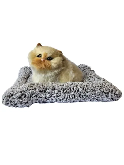 Мяукающая мягкая игрушка кошка
