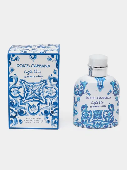 Туалетная вода для мужчин Dolce & Gabbana Light Blue Summer Vibes, 125 мл ИТАЛИЯ