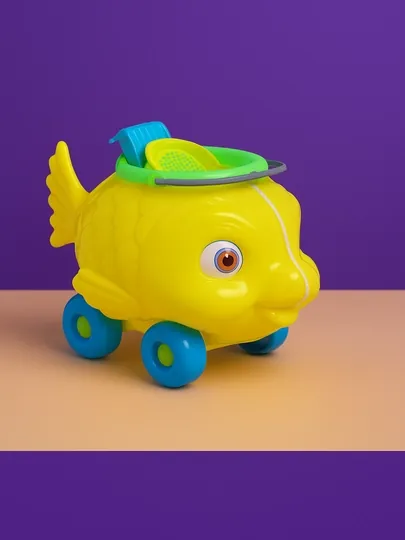 Игрушка в виде рыбки — набор для песка, для детей