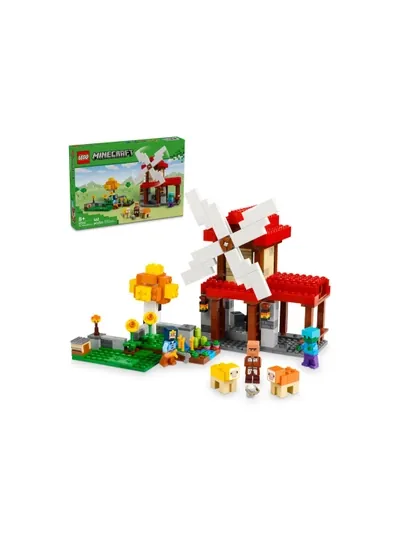 Конструктор LEGO Minecraft 21262, Ферма с ветряной мельницей