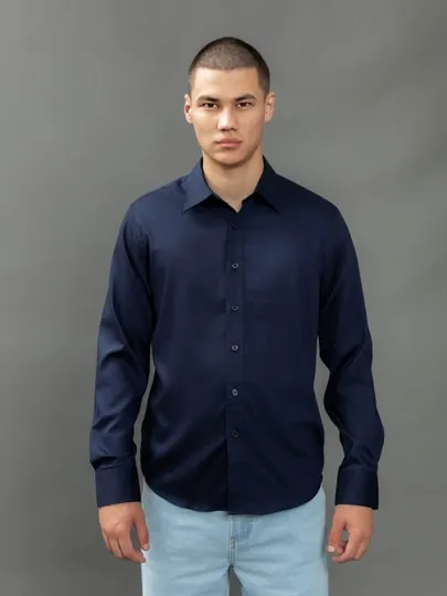 Рубашка классика стрейч Regular Fit JUST JT9503-1307