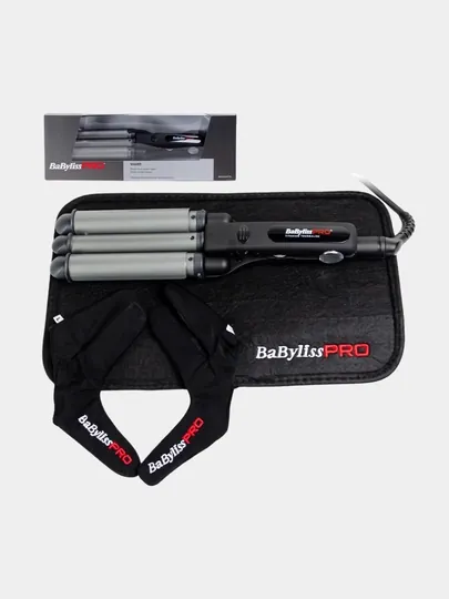 Тройная плойка-волна BaByliss PRO Tourmaline Triple Barrel Waver BAB2269TTE 22-19-22 мм