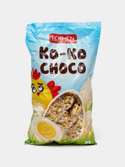 Конфеты Roshen Ko-Ko Choco White, 1 кг