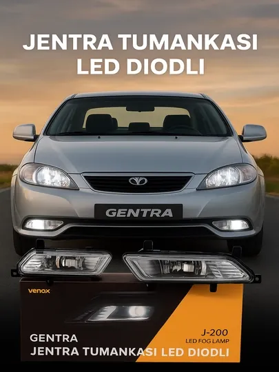 LED противотуманки для Chevrolet, Ravon Gentra (обозн. поворот)