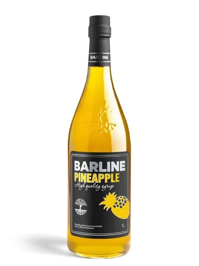 Barline Pineapple — ананасовый сироп для коктейлей, кофе и десертов, 1 л