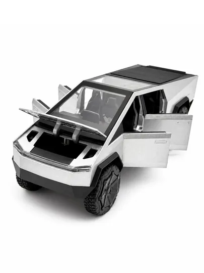 Металлическая игрушечная машинка Tesla Cybertruck