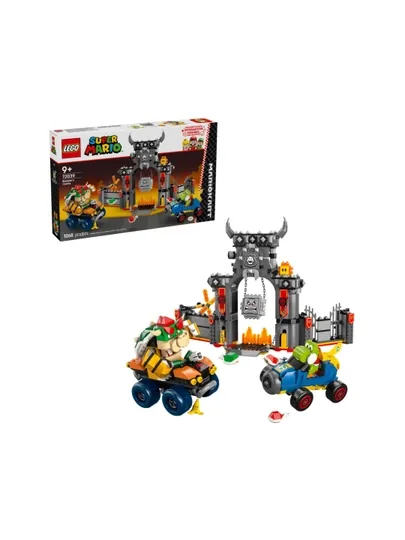 LEGO Super Mario Bowser’s Castle 72039, 1068 деталей, многопользовательский гоночный трек