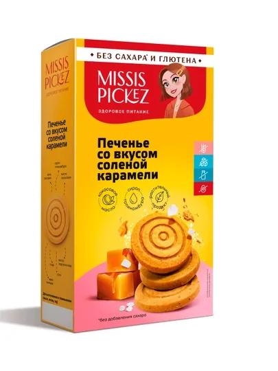 Missis pickez Печенье со вкусом соленой карамели