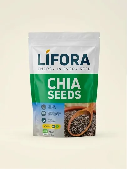 Lifora натуральные семена чиа 100/200/400 гр