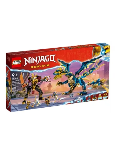 Конструктор LEGO NINJAGO стихийный дракон против робота-императрицы 71796, 1038 деталей