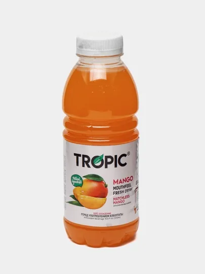 Напиток безалкогольный негазированный Tropic, со вкусом манго, 500 мл