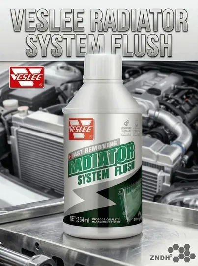 Промывка радиатора и системы охлаждения Veslee Radiator System Flush, очиститель, 354 мл