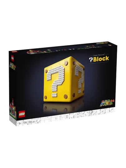 Конструктор LEGO Super Mario 71395 Блок «?», Super Mario 64, 2064 детали