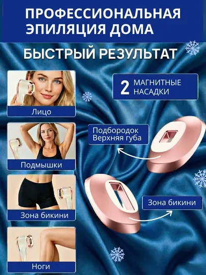 Cronier IPL фотоэпилятор — безболезненное эффективное уменьшение волос на длительный срок — EXHOME-FOTO-БЕЖЕВ
