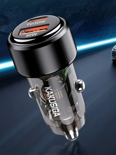 60W Авто зарядник Kakusiga KSC-1175 - быстрая и надежная зарядка