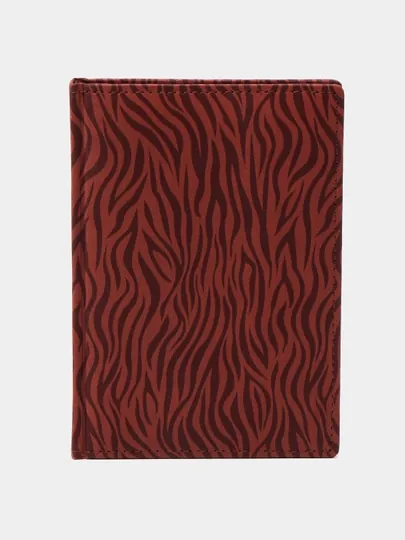 Ежедневник Hatber ZEBRA, Недатированный, с цветным срезом и ляссе, коричневый, А5, 176 листов