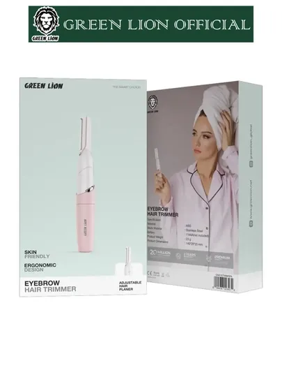 Триммер для бровей Green Lion Eyerbrow Hair Trimmer, розовый