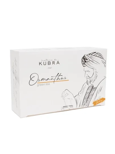 Зеленый чай "OSMANTHUS", 10 пакетиков, 40 г — KUBRA-OSMANTHUS4GR