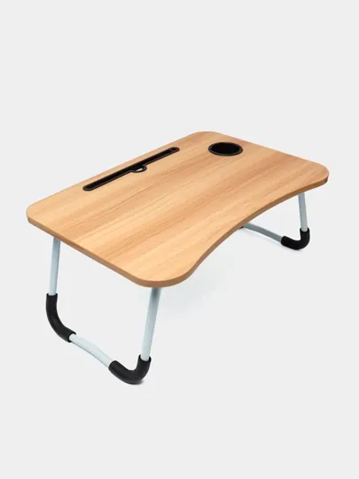 Столик поднос для ноутбука складной — OYBEK-KIDTABLESET-БЕЖЕВ-60x40