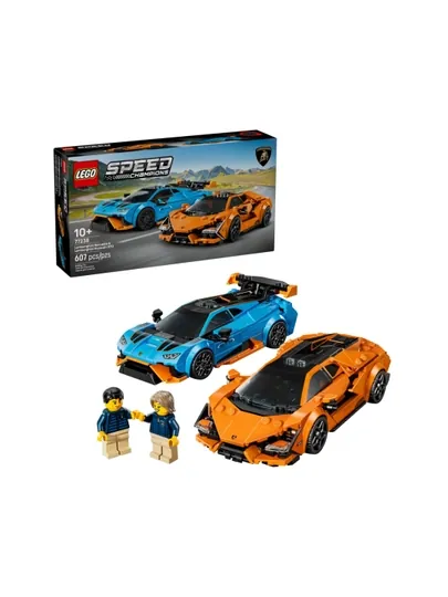 Конструктор LEGO Lamborghini Revuelto и Huracán STO 77238, деталей 607 шт
