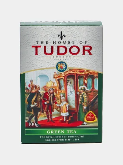 Чай зеленый Tudor, 100 г