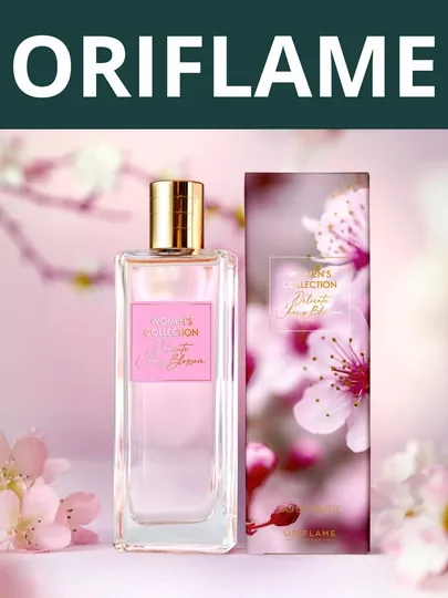 Туалетная вода "Women's Collection Delicate Cherry Blossom",цветочный фруктовый аромат
