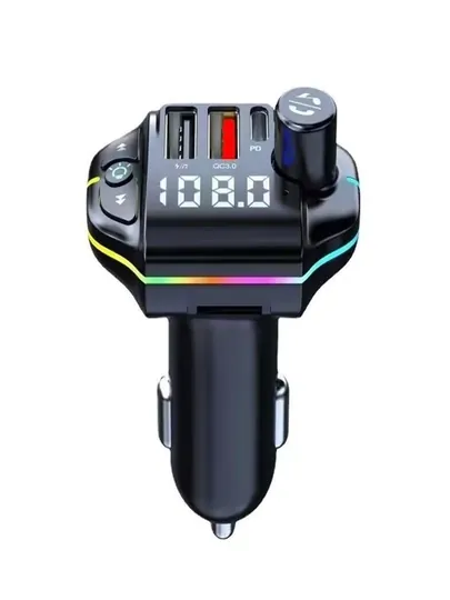 Автомобильный Bluetooth MP3-плеер с двумя USB-портами зарядное устройство