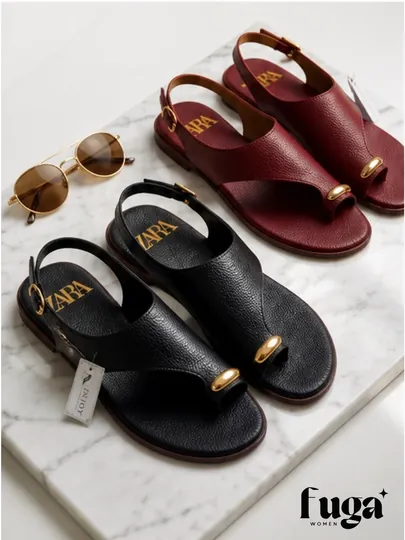 Шлепанцы женские Zara летние, легкие и удобные, повседневная обувь