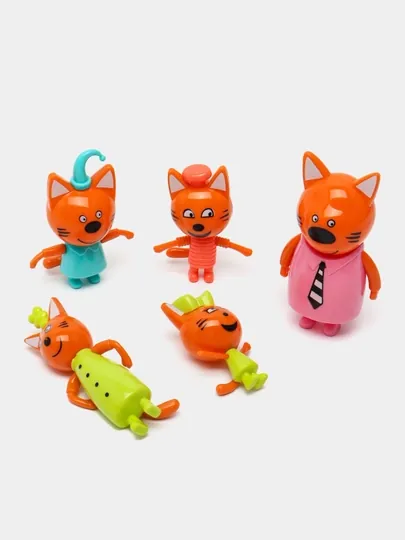 Набор игрушек "Три кота", детские фигурки, куклы