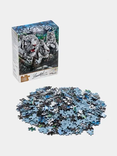 Мозаика puzzle 1000 "Найди 13 тигров", Limited Edition, 79808 q0000019983