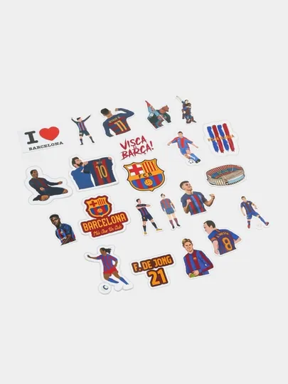 Наклейки футбольного клуба Barcelona