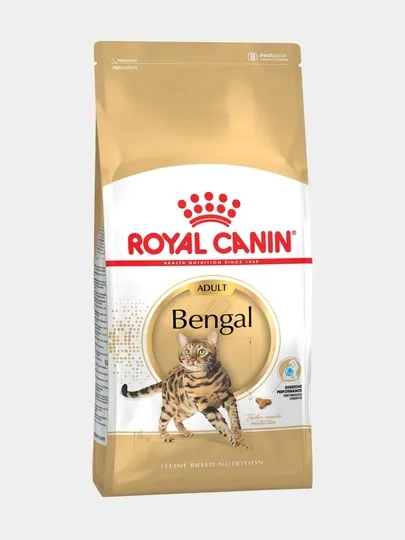Сухой корм для кошек породы бенгальская, 2 кг, Royal Canin Bengal