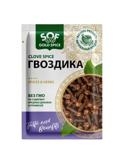 Гвоздика целая пряность Sof Gold Spice натуральная 10 г - 100 г
