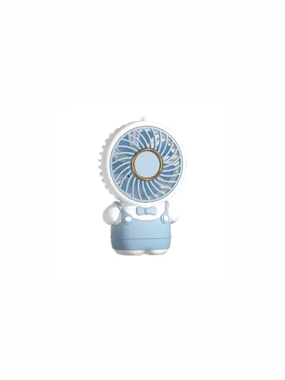 | Портативный тихий вентилятор, мини fan 3 скорости настольный USB — DLYADOM-MINIVENTILYATOR1-НГОЛУБ